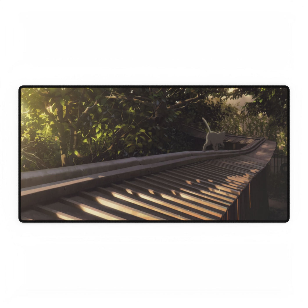 A Whisker Away Mouse Pad (Desk Mat)