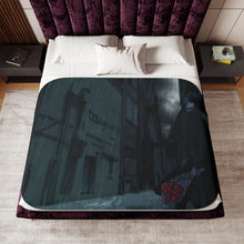 Load image into Gallery viewer, Anime Cowboy Bebopr Sherpa Blanket
