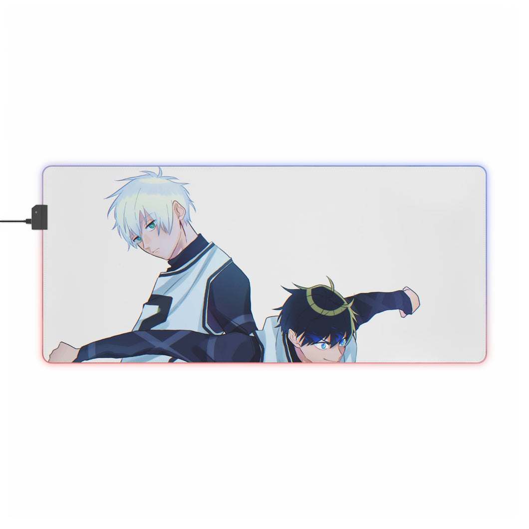 Blue Lock RGB LED Mouse Pad (Desk Mat)