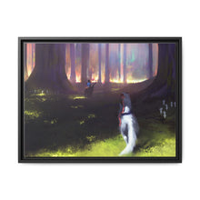 Load image into Gallery viewer, Anime Princess Mononoke Canvas Framed Art Print
