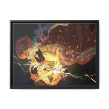 Load image into Gallery viewer, Demon Slayer: Kimetsu no Yaiba Canvas Framed Art Print
