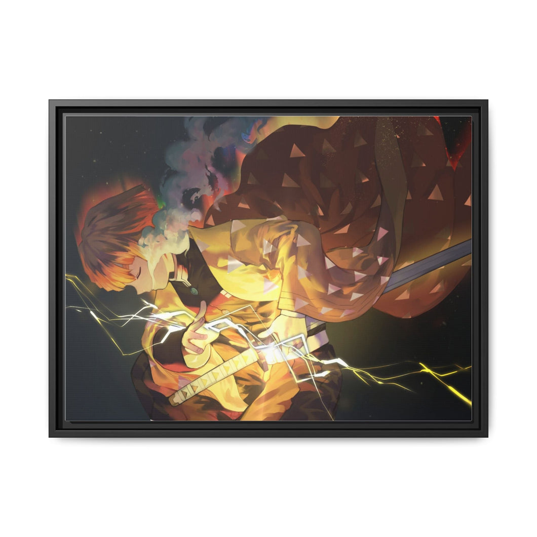 Demon Slayer: Kimetsu no Yaiba Canvas Framed Art Print
