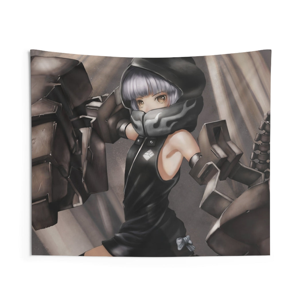 Black Rock Shooter Indoor Wall Tapestry