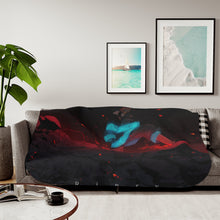 Load image into Gallery viewer, Fire Force Shinra Kusakabe Sherpa Blanket
