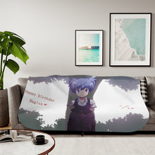 Load image into Gallery viewer, Assassination Classroom Nagisa Shiota Sherpa Blanket
