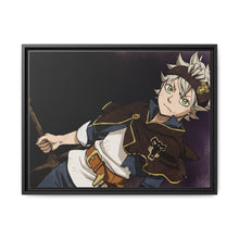 Load image into Gallery viewer, Black Clover Asta Canvas Framed Art Print
