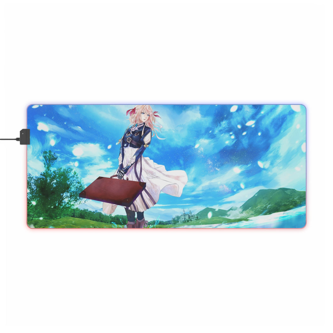 Violet Evergarden RGB LED Mouse Pad (Desk Mat)