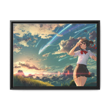 Load image into Gallery viewer, Your Name. Canvas Framed Art Print
