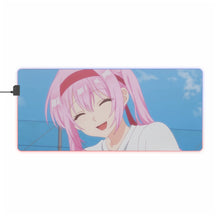 Load image into Gallery viewer, Shikimori's Not Just a Cutie RGB LED Mouse Pad (Desk Mat)
