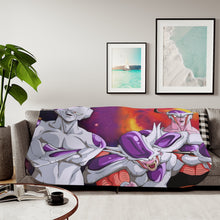 Load image into Gallery viewer, Forms of Frieza Sherpa Blanket
