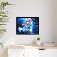 Load image into Gallery viewer, Blue Exorcist Canvas Framed Art Print
