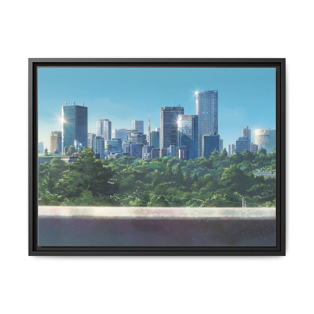 Anime Your Name. Canvas Framed Art Print