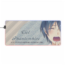 Load image into Gallery viewer, Black Butler RGB LED Mouse Pad (Desk Mat)
