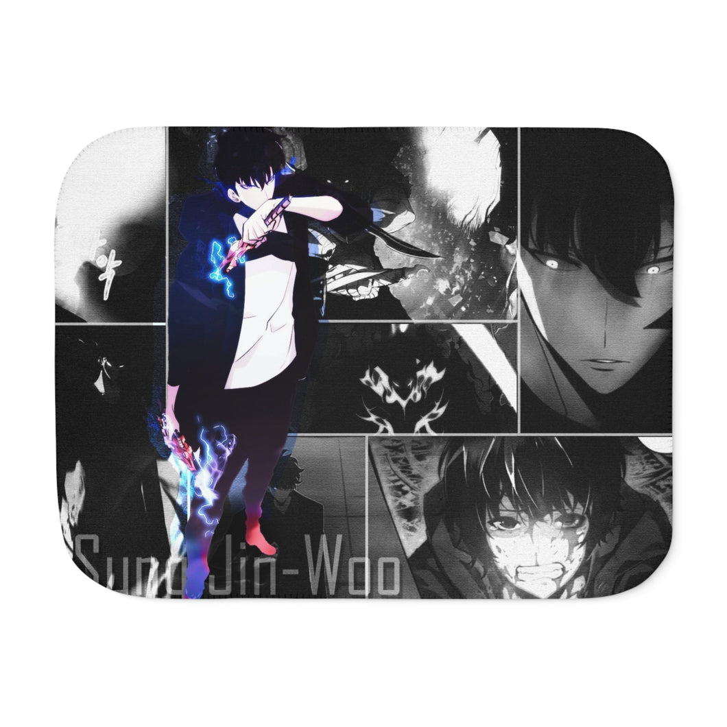 Solo Leveling Sherpa Blanket