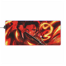 Load image into Gallery viewer, Tanjiro Kamado RGB LED Mouse Pad (Desk Mat)
