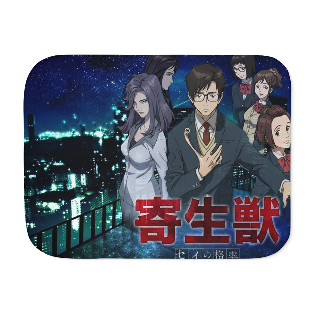 Parasyte -the maxim- Main Members Sherpa Blanket