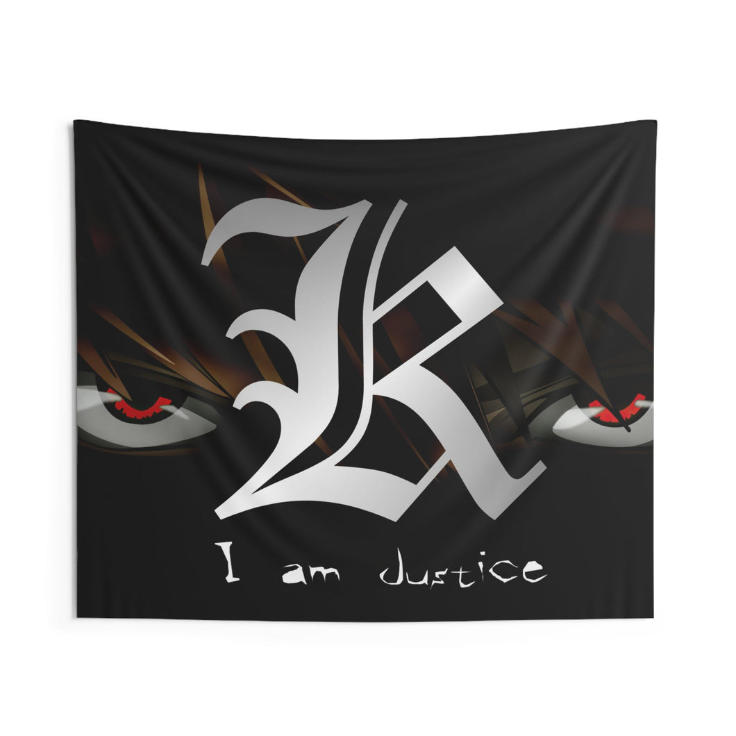 Death Note Light Yagami Indoor Wall Tapestry