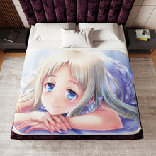 Load image into Gallery viewer, Anohana Sherpa Blanket
