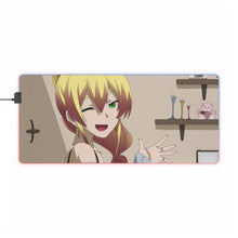 Load image into Gallery viewer, Yukana Yame, Hajimete no Gal RGB LED Mouse Pad (Desk Mat)
