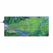 Load image into Gallery viewer, Anime Landscape RGB LED Mouse Pad (Desk Mat)
