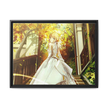 Load image into Gallery viewer, Fate/Zero Saber Canvas Framed Art Print
