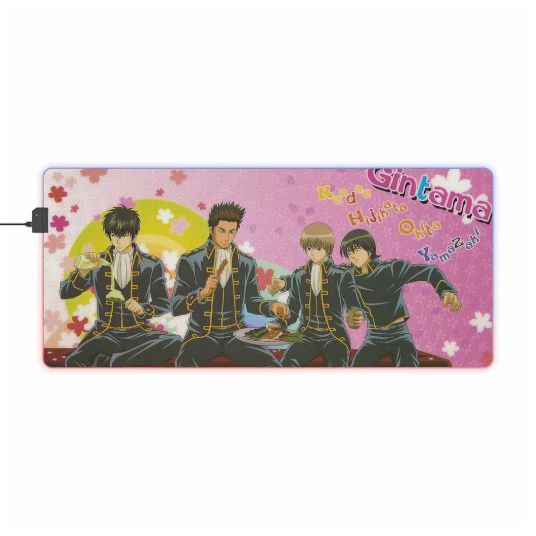 Anime Gintama RGB LED Mouse Pad (Desk Mat)