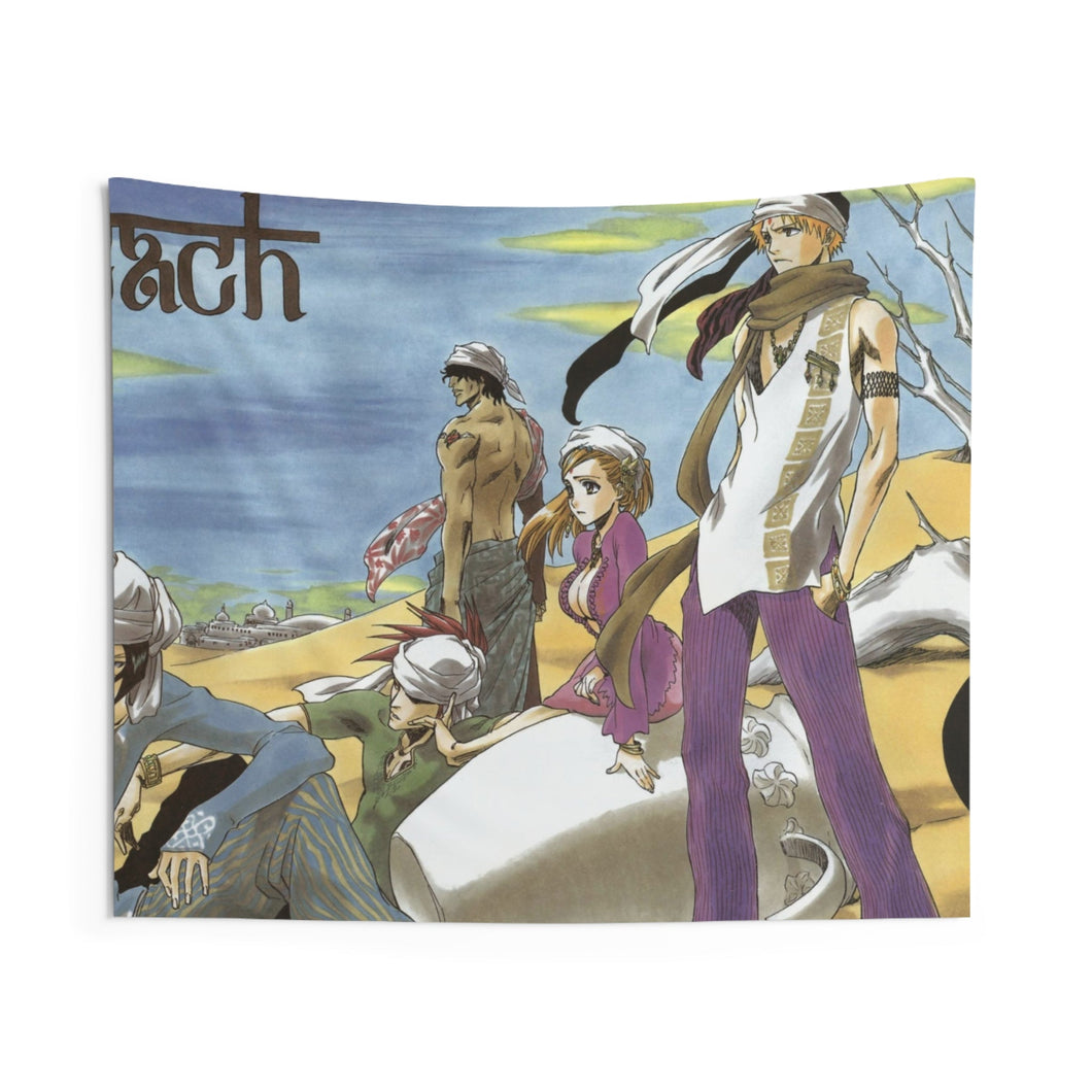 Bleach Ichigo Kurosaki, Orihime Inoue, Yasutora Sado Indoor Wall Tapestry