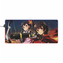 Load image into Gallery viewer, Kabaneri Of The Iron Fortress RGB LED Mouse Pad (Desk Mat)
