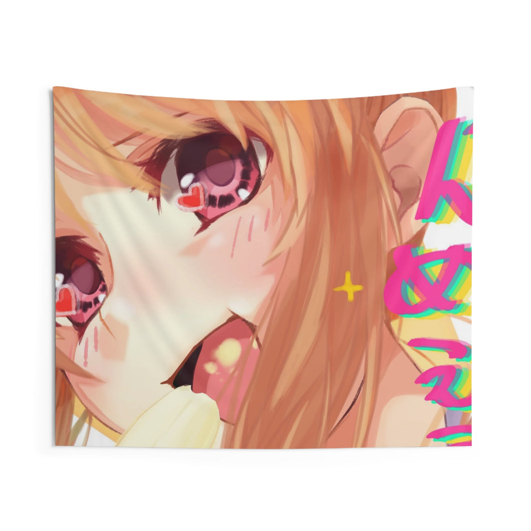 Aho Girl Indoor Wall Tapestry
