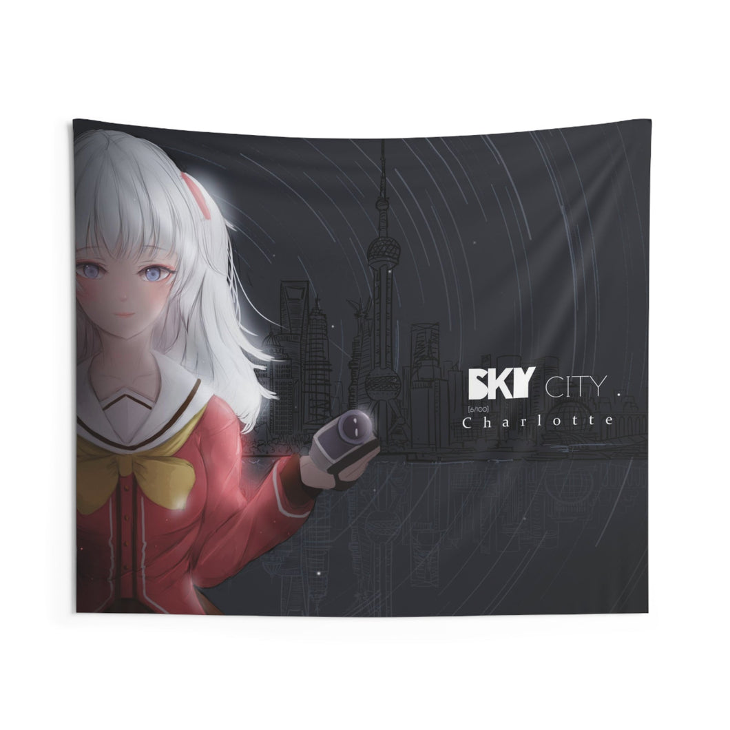 Sky City Indoor Wall Tapestry