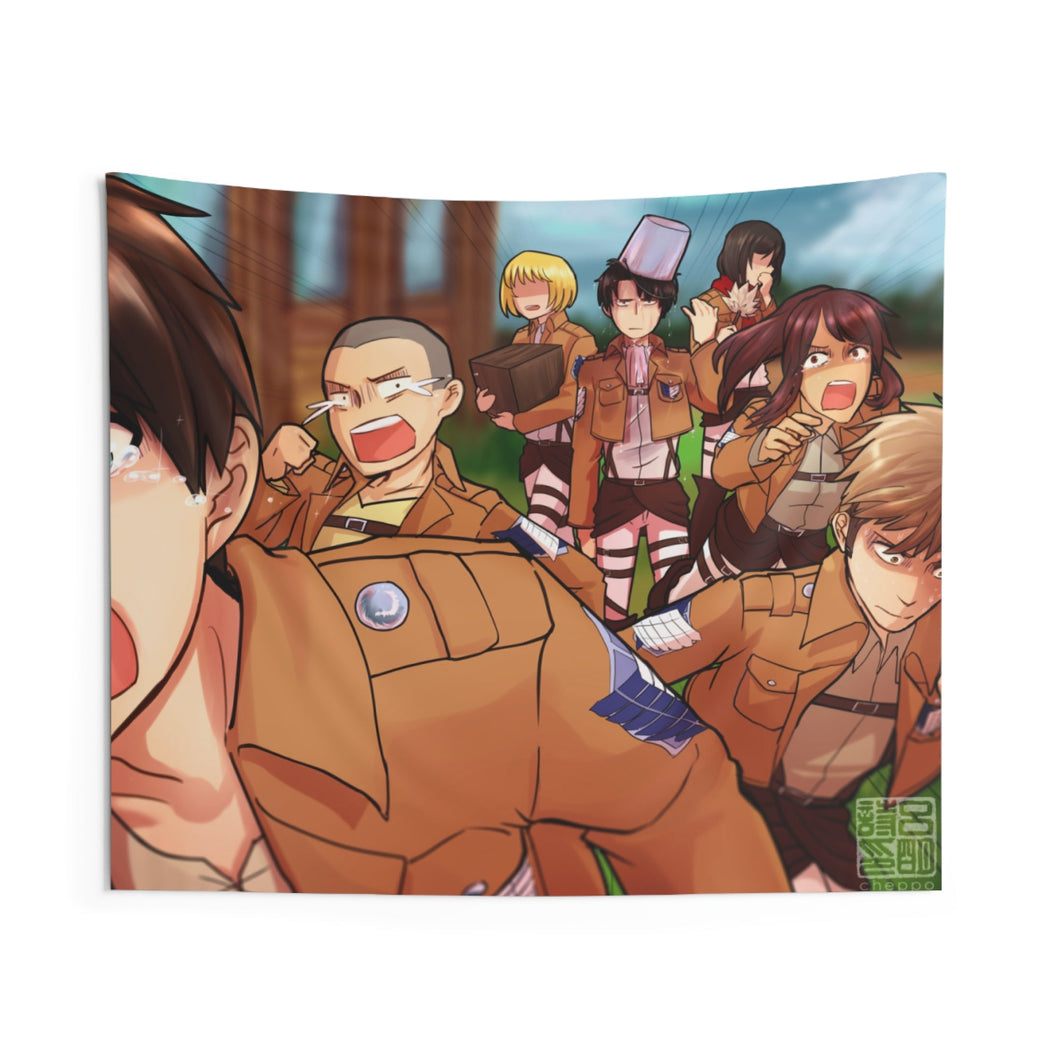 Anime Attack On Titan Indoor Wall Tapestry