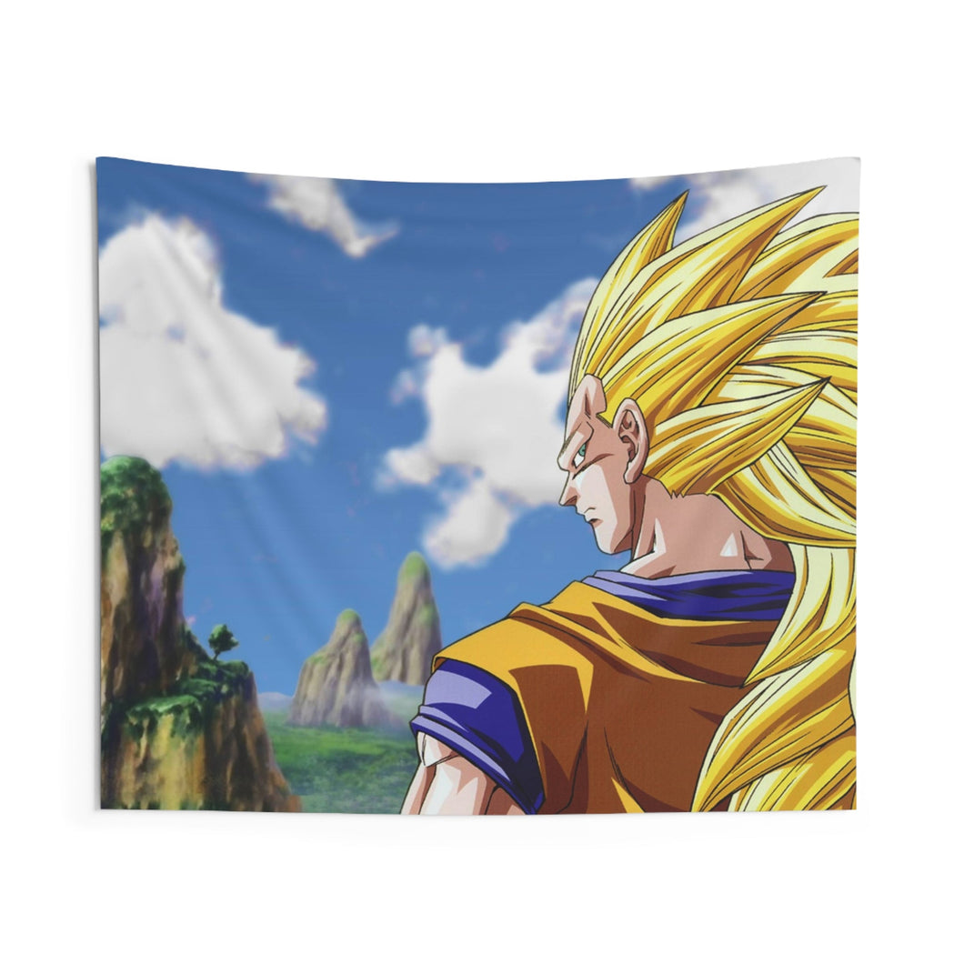 SS3 Goku Indoor Wall Tapestry