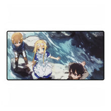 Load image into Gallery viewer, Kirito, Alice and Eugeo Mouse Pad (Desk Mat)

