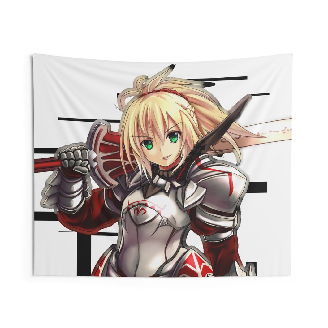 Fate/Apocrypha Saber Of Red Indoor Wall Tapestry
