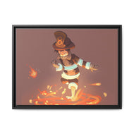 Fire Force Shinra Kusakabe Canvas Framed Art Print