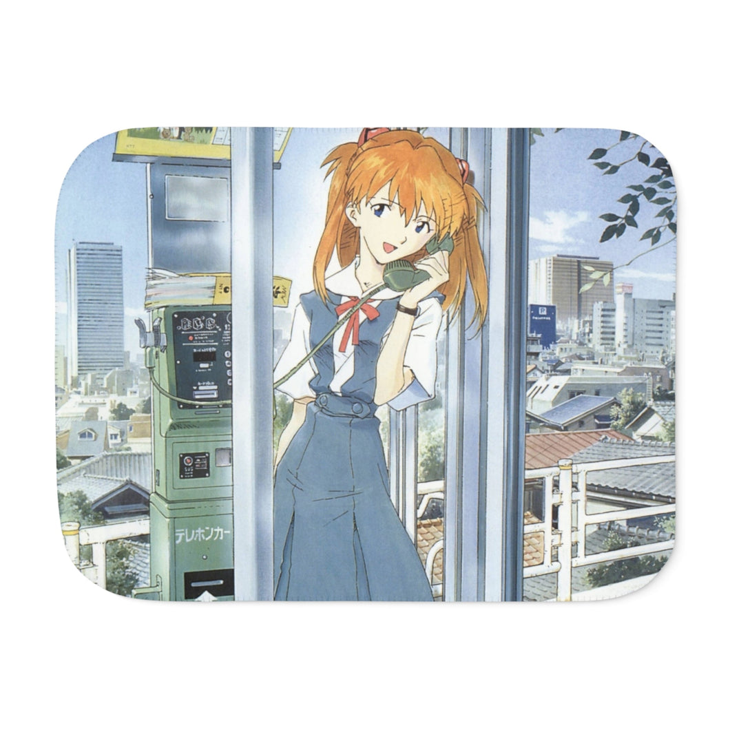 Anime Neon Genesis Evangelion Sherpa Blanket
