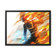 Shouto Todoroki (Boku no Hero Academia) Canvas Framed Art Print