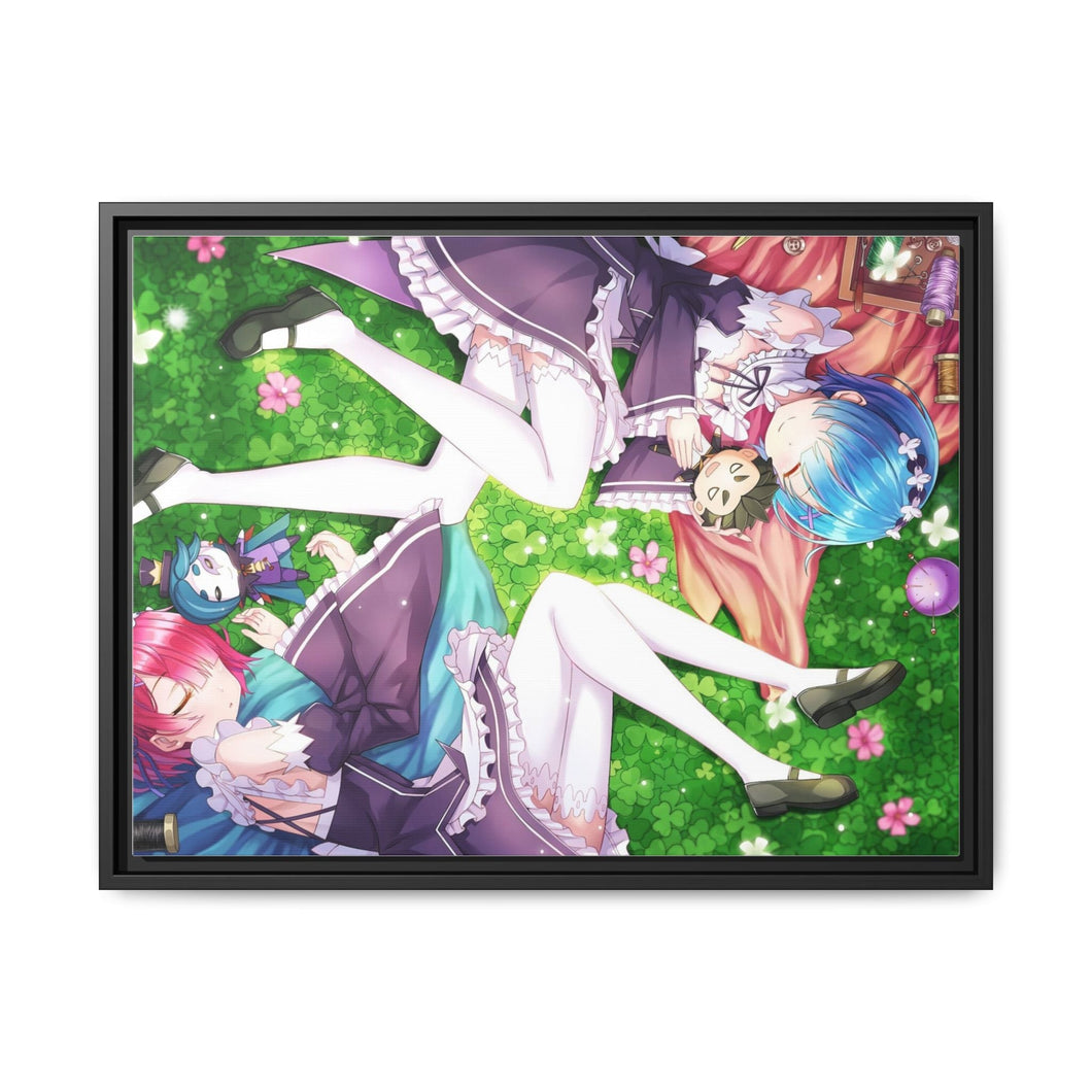 Anime Re:ZERO -Starting Life in Another World- Canvas Framed Art Print