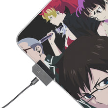 Load image into Gallery viewer, Blue Exorcist RGB LED Mouse Pad (Desk Mat)
