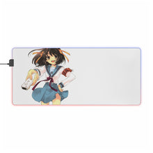 Load image into Gallery viewer, The Melancholy Of Haruhi Suzumiya 8k RGB LED Mouse Pad (Desk Mat)

