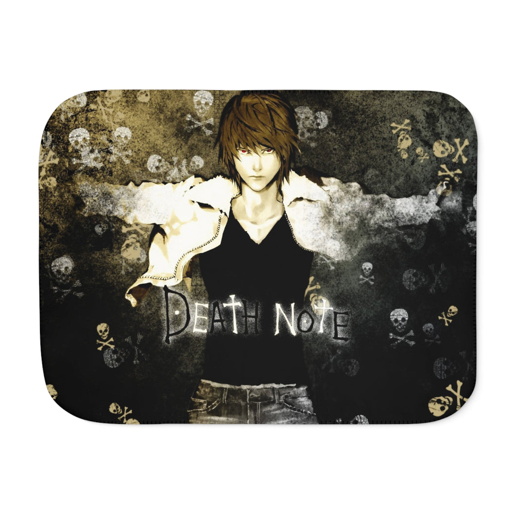 Light Yagami Sherpa Blanket