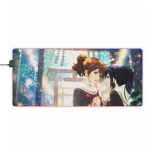 Load image into Gallery viewer, Sound! Euphonium Kumiko Oumae, Reina Kousaka RGB LED Mouse Pad (Desk Mat)
