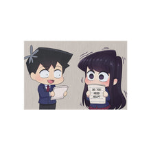 Load image into Gallery viewer, Komi Can't Communicate Komi Shouko, Tadano Hitohito Rug
