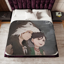 Load image into Gallery viewer, Anime Dororo Sherpa Blanket
