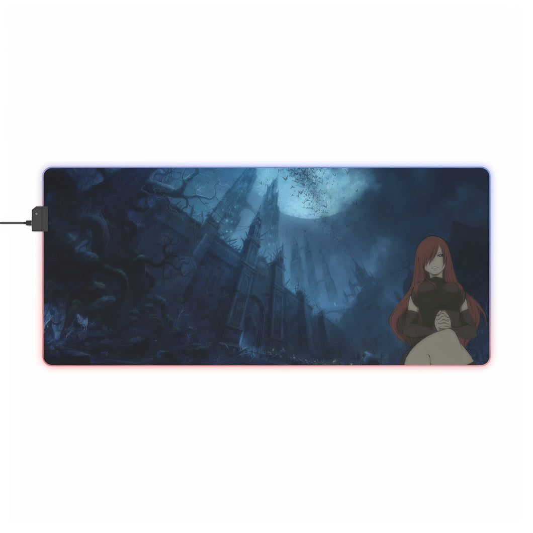 Dark Queen - Erza Scarlet RGB LED Mouse Pad (Desk Mat)