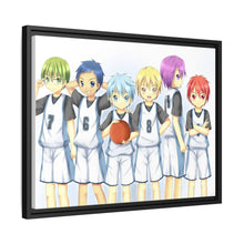 Load image into Gallery viewer, Kuroko&#39;s Basketball Tetsuya Kuroko, Daiki Aomine, Atsushi Murasakibara Canvas Framed Art Print
