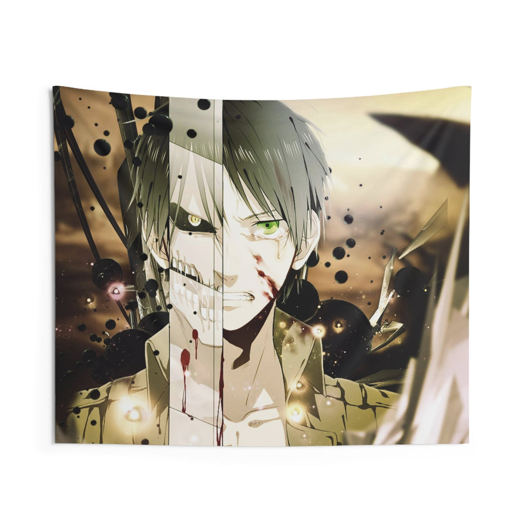 Eren Yeager Indoor Wall Tapestry
