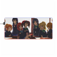 Load image into Gallery viewer, Love Live! Maki Nishikino, Kotori Minami, Umi Sonoda, Honoka Kousaka, Rin Hoshizora RGB LED Mouse Pad (Desk Mat)
