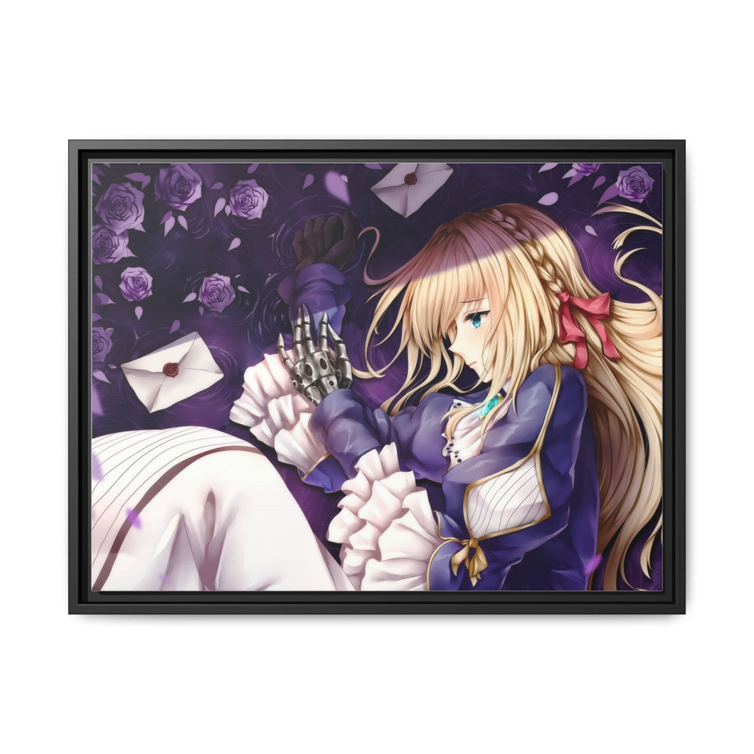 Violet Evergarden Canvas Framed Art Print