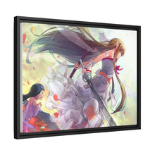 Load image into Gallery viewer, Asuna and Yui Canvas Framed Art Print
